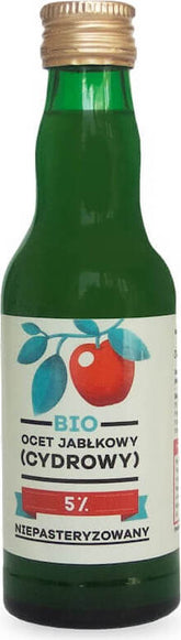 BIO Äppelcidervinäger 200 ml - FÜNF ÄNDERUNGEN